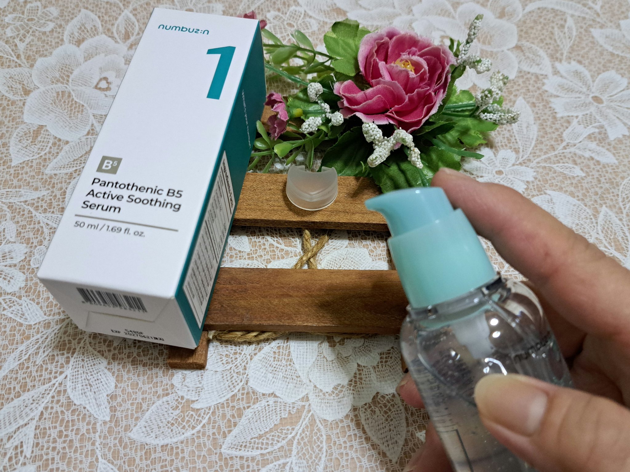 1番 ガルバニックパントテン酸スージングセラム/numbuzin/美容液を使ったクチコミ（2枚目）