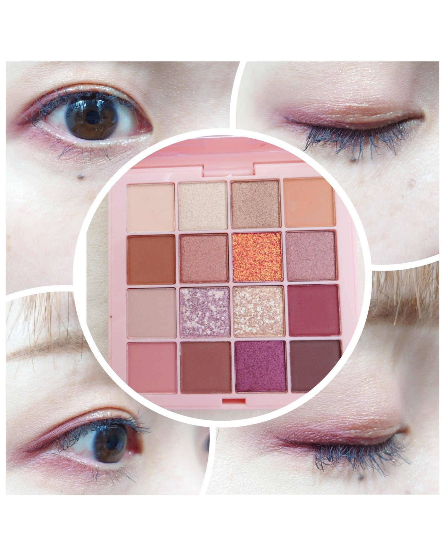 アイシャドウパレット/blingseaya/パウダーアイシャドウを使ったクチコミ(1枚目)