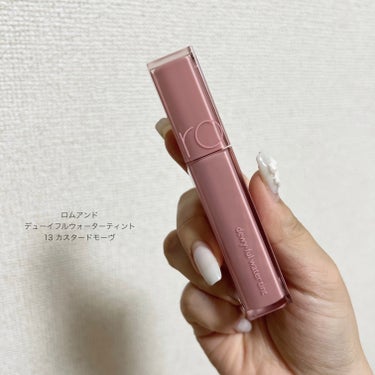 rom&nd デュイフルウォーターティントのクチコミ「使用頻度が1番高いブルベ夏の愛用リップ🎀💖



✎﹏﹏﹏﹏﹏﹏﹏﹏﹏﹏﹏﹏﹏



rom&.....」（2枚目）