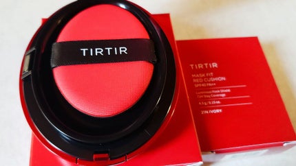 マスク フィット レッド クッション/TIRTIR(ティルティル)/クッションファンデーションを使ったクチコミ(2枚目)