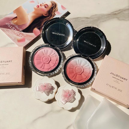 ジルスチュアート パステルペタル ブラッシュ/JILL STUART/パウダーチークを使ったクチコミ(10枚目)