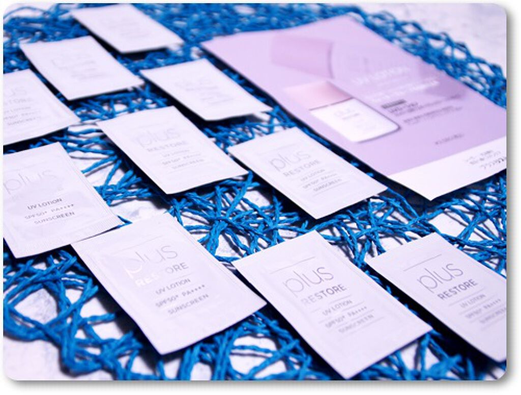 UVローション/PLUSRESTORE/日焼け止めローションを使ったクチコミ（2枚目）