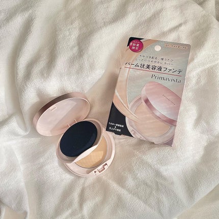 デイトリートメントバーム/プリマヴィスタ/クリーム・エマルジョンファンデーションを使ったクチコミ(1枚目)