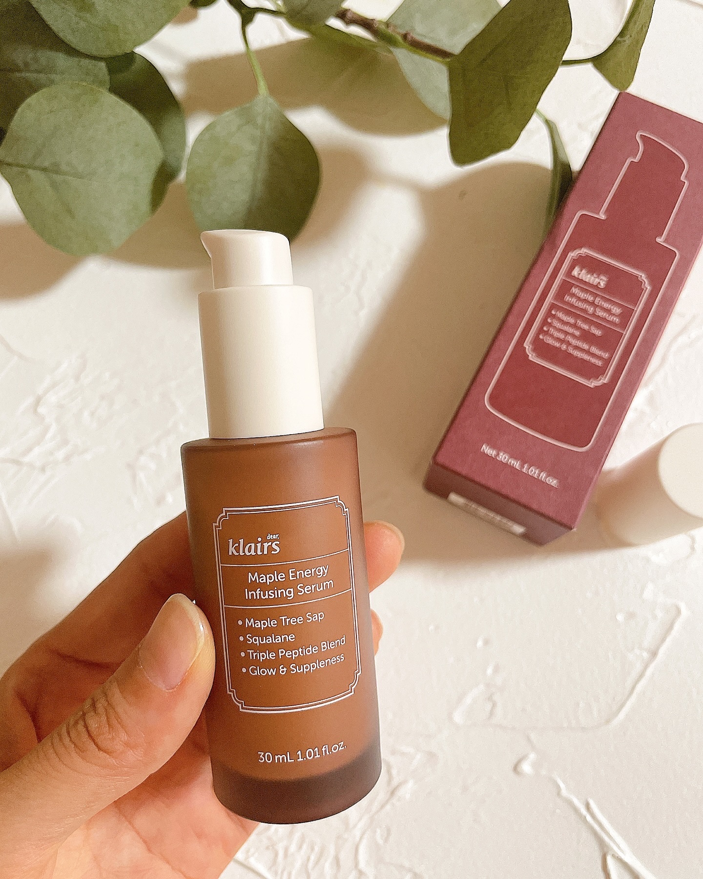 メープル毛穴シロップセラム/Klairs/美容液を使ったクチコミ（2枚目）