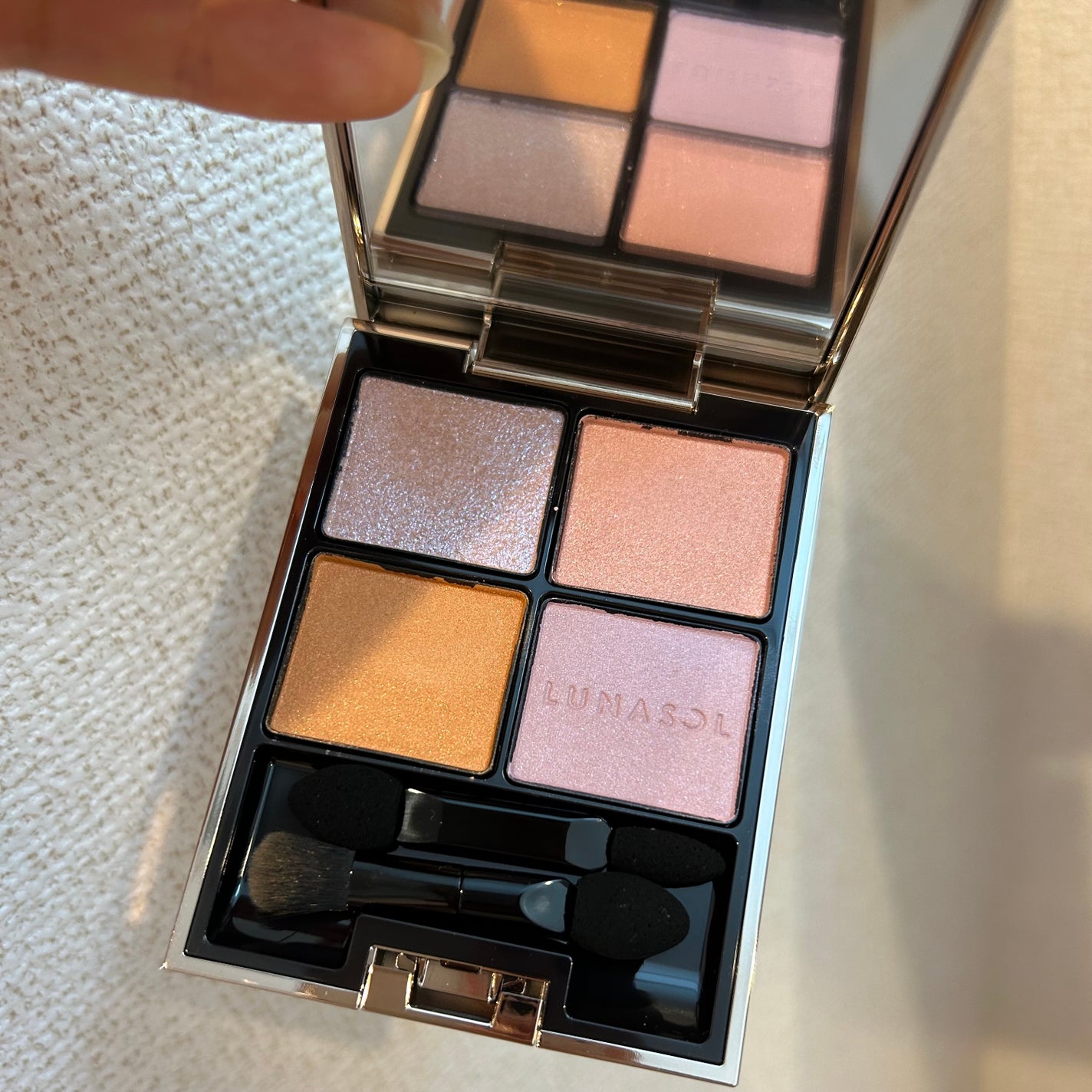 アイカラーレーション/LUNASOL/アイシャドウパレットを使ったクチコミ(2枚目)
