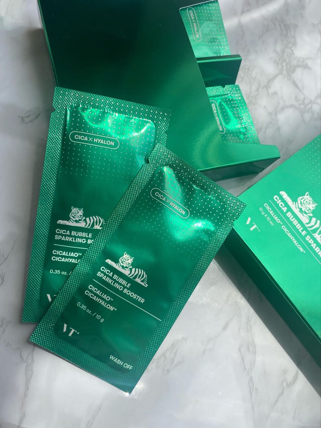 CICA バブルスパークリングブースター/VT/洗い流すパック・マスクを使ったクチコミ（1枚目）