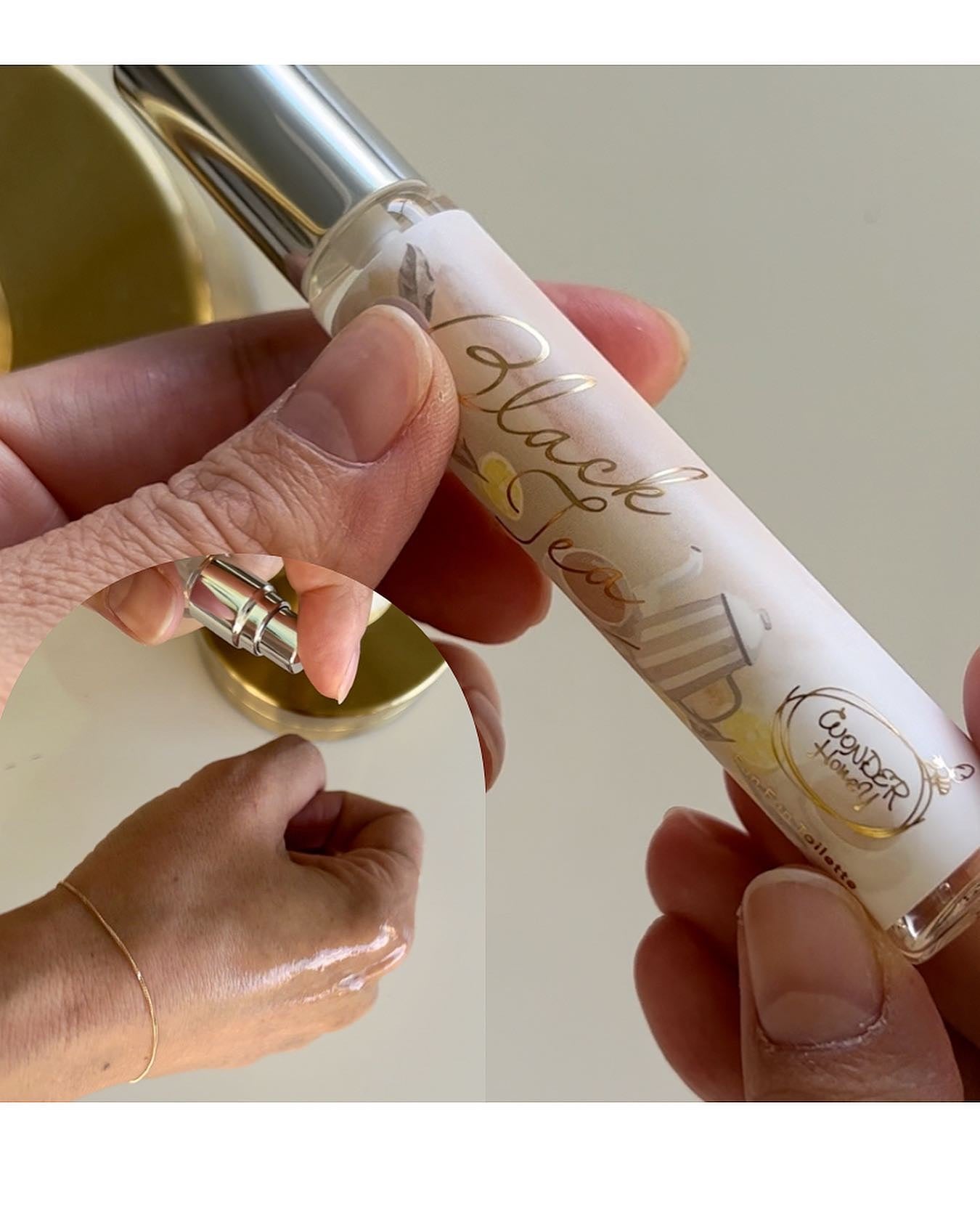 ワンダーハニー ファンファンヘア&ボディミスト すっきり果実のブラックティー/VECUA Honey/香水(レディース)を使ったクチコミ(4枚目)