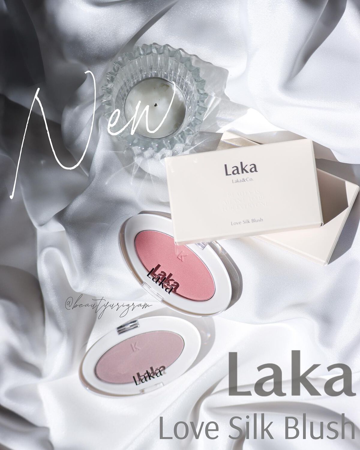 ラブシルクブラッシュ/Laka/パウダーチークを使ったクチコミ(1枚目)