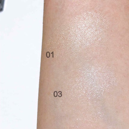 パールグロウハイライト/CEZANNE/パウダーハイライトを使ったクチコミ(3枚目)