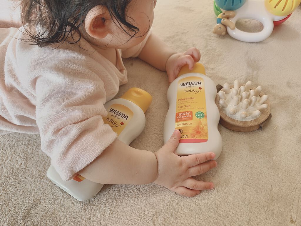 カレンドラ ベビーオイル/WELEDA/ボディオイルを使ったクチコミ（1枚目）