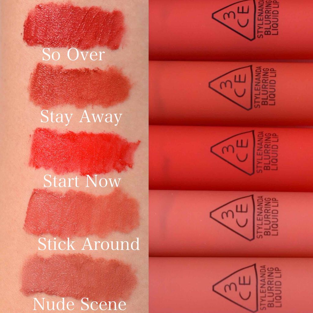 3CE 3CE BLURRING LIQUID LIPのクチコミ「
﻿
﻿
3CE﻿
BLURRING LIQUID LIP
﻿

﻿
Bearberry﻿
C.....」（3枚目）