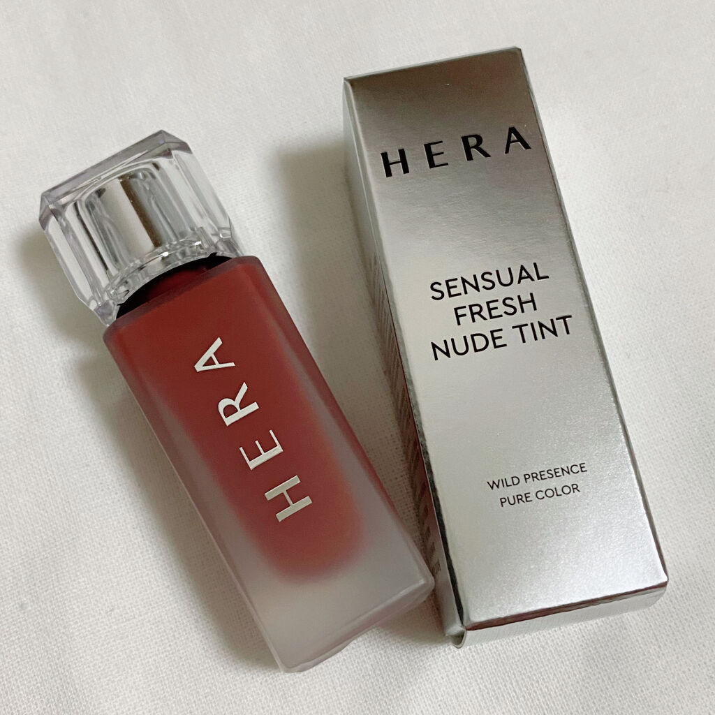 センシュアルフレッシュヌードティント/HERA/リップグロスを使ったクチコミ（1枚目）