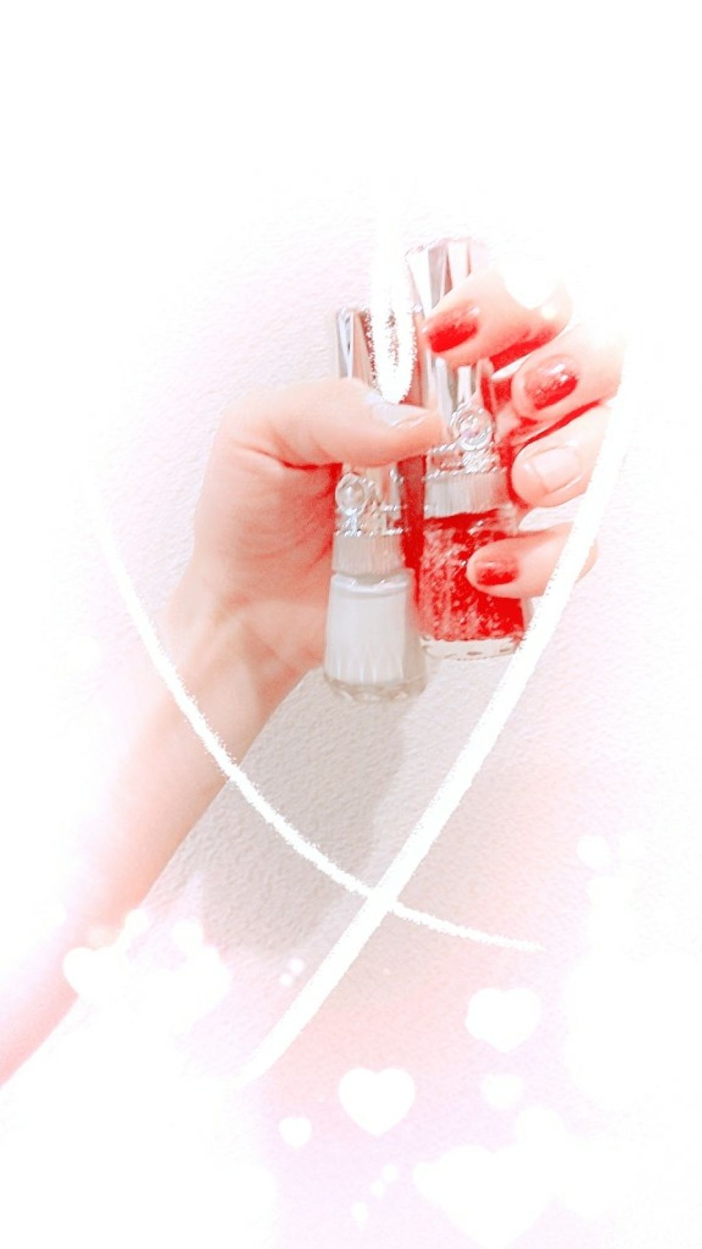 ネイルラッカー ダズリングビジュー 311 galaxy flower/JILL STUART/マニキュアを使ったクチコミ（1枚目）