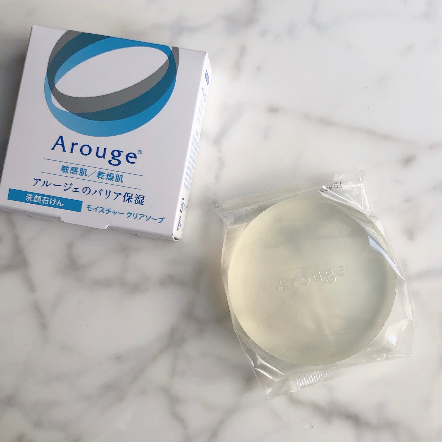モイスチャー クリアソープ/アルージェ/洗顔石鹸を使ったクチコミ(1枚目)