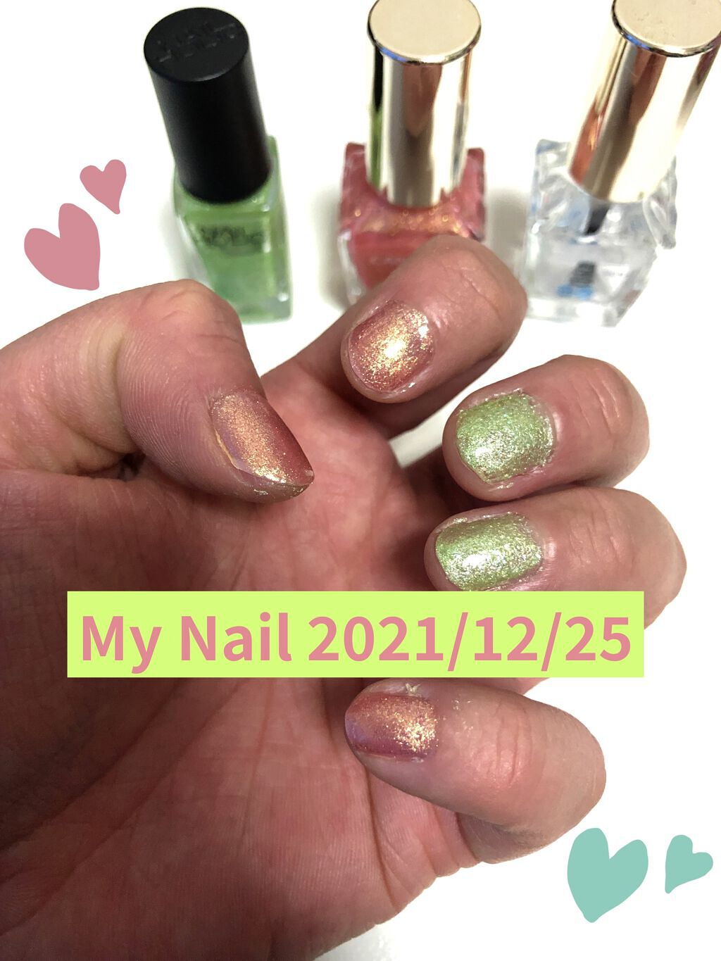 カラフルネイルズ/キャンメイク/マニキュアを使ったクチコミ（1枚目）