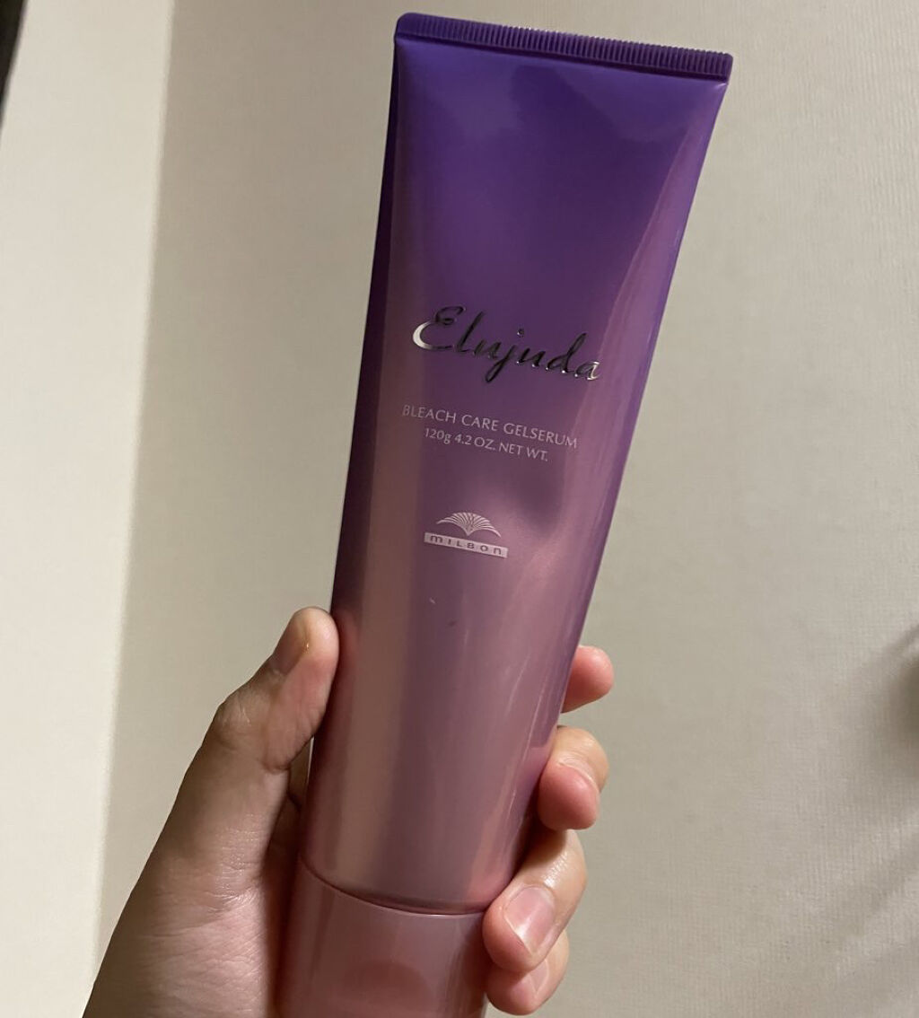 エルジューダ ブリーチケア ジェルセラム/ミルボン/洗い流すヘアトリートメントを使ったクチコミ（1枚目）