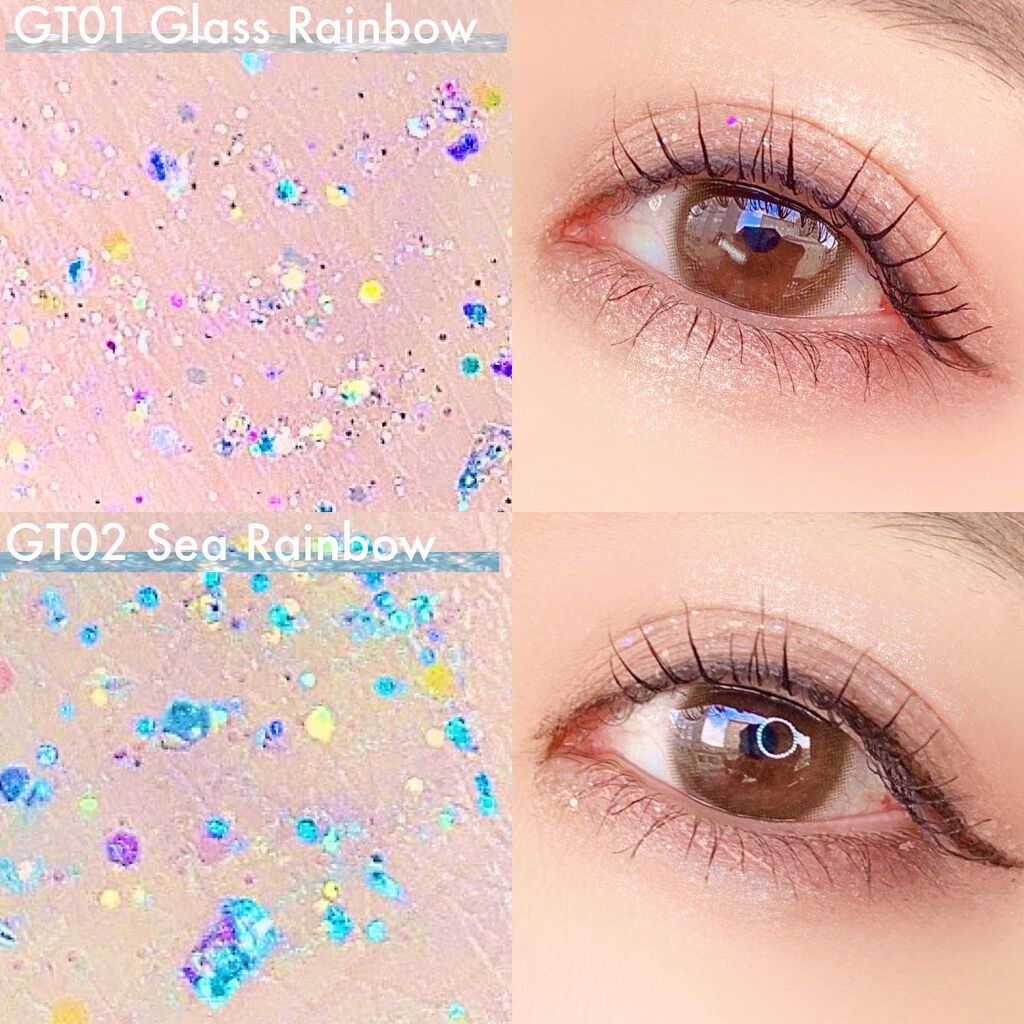 パールブリーアイグリッター/BLACK ROUGE/グリッターを使ったクチコミ（3枚目）