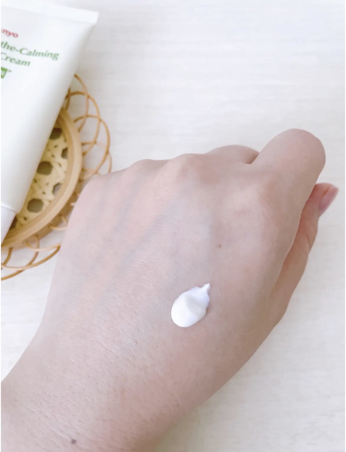 パンテカーミング サンクリーム/manyo/日焼け止めクリームを使ったクチコミ（2枚目）