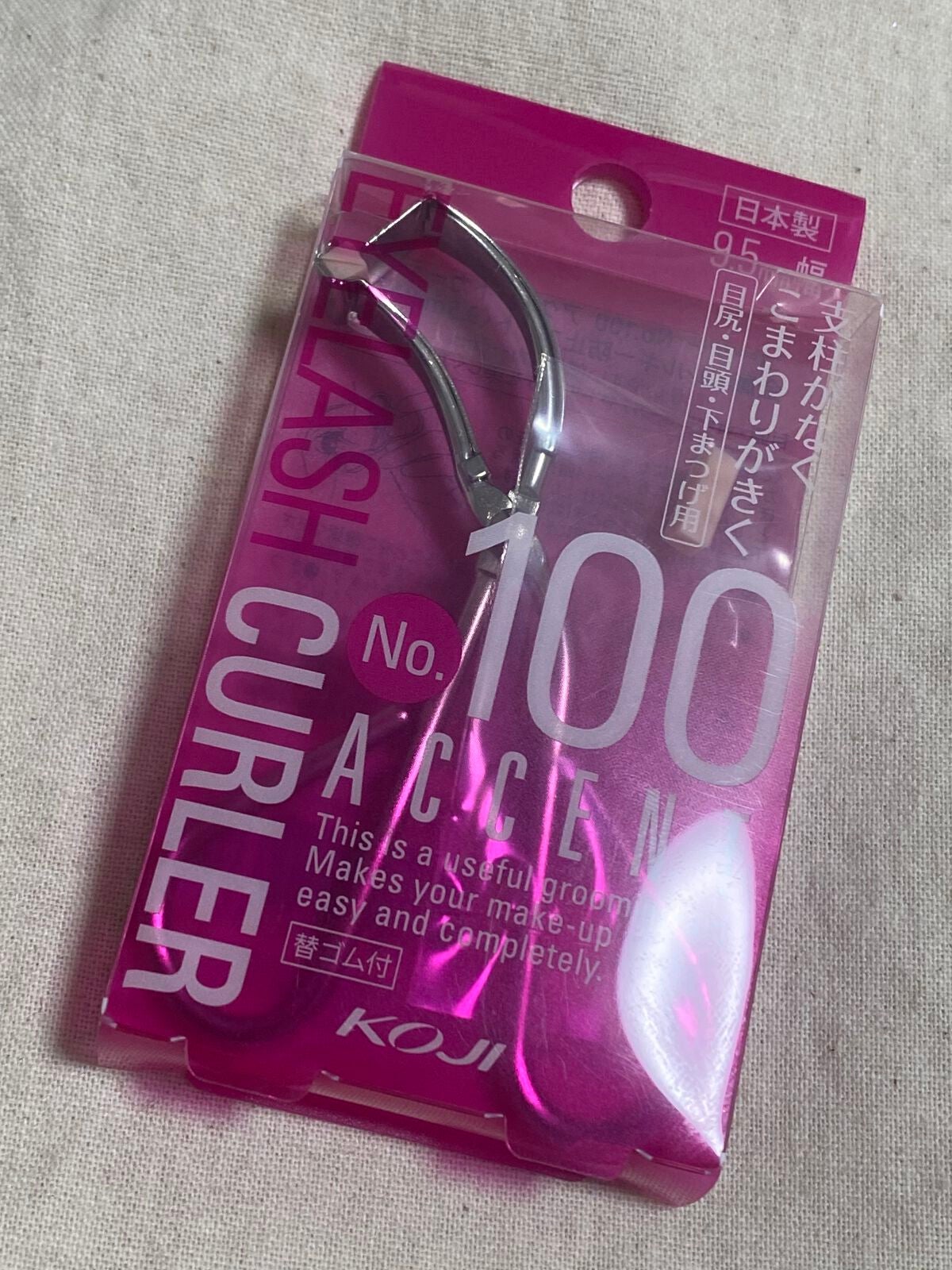 No.100 アクセントカーラー/コージー/ビューラーを使ったクチコミ(1枚目)