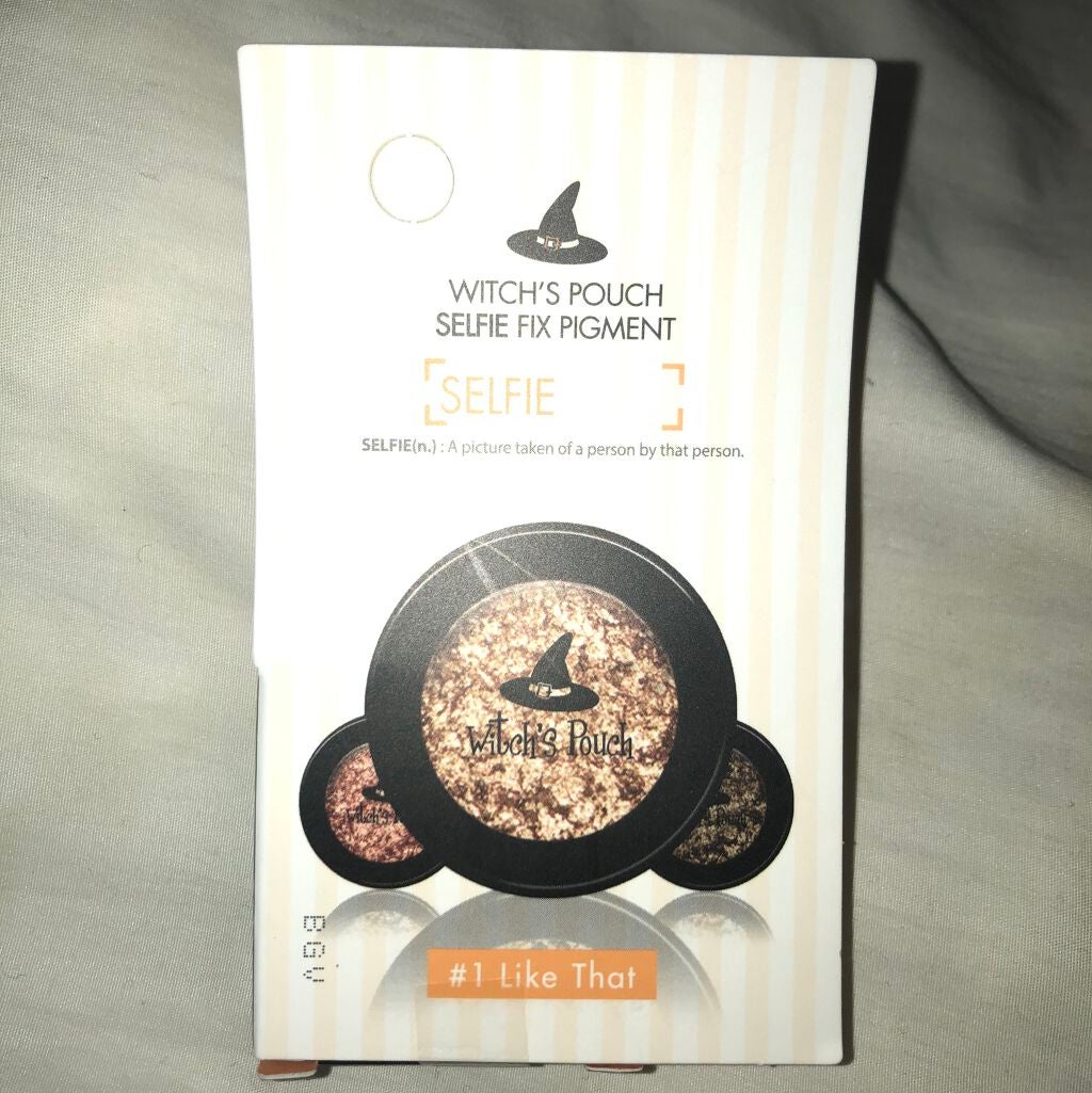 セルフィーフィックスピグメント/Witch's Pouch/単色アイシャドウを使ったクチコミ(1枚目)