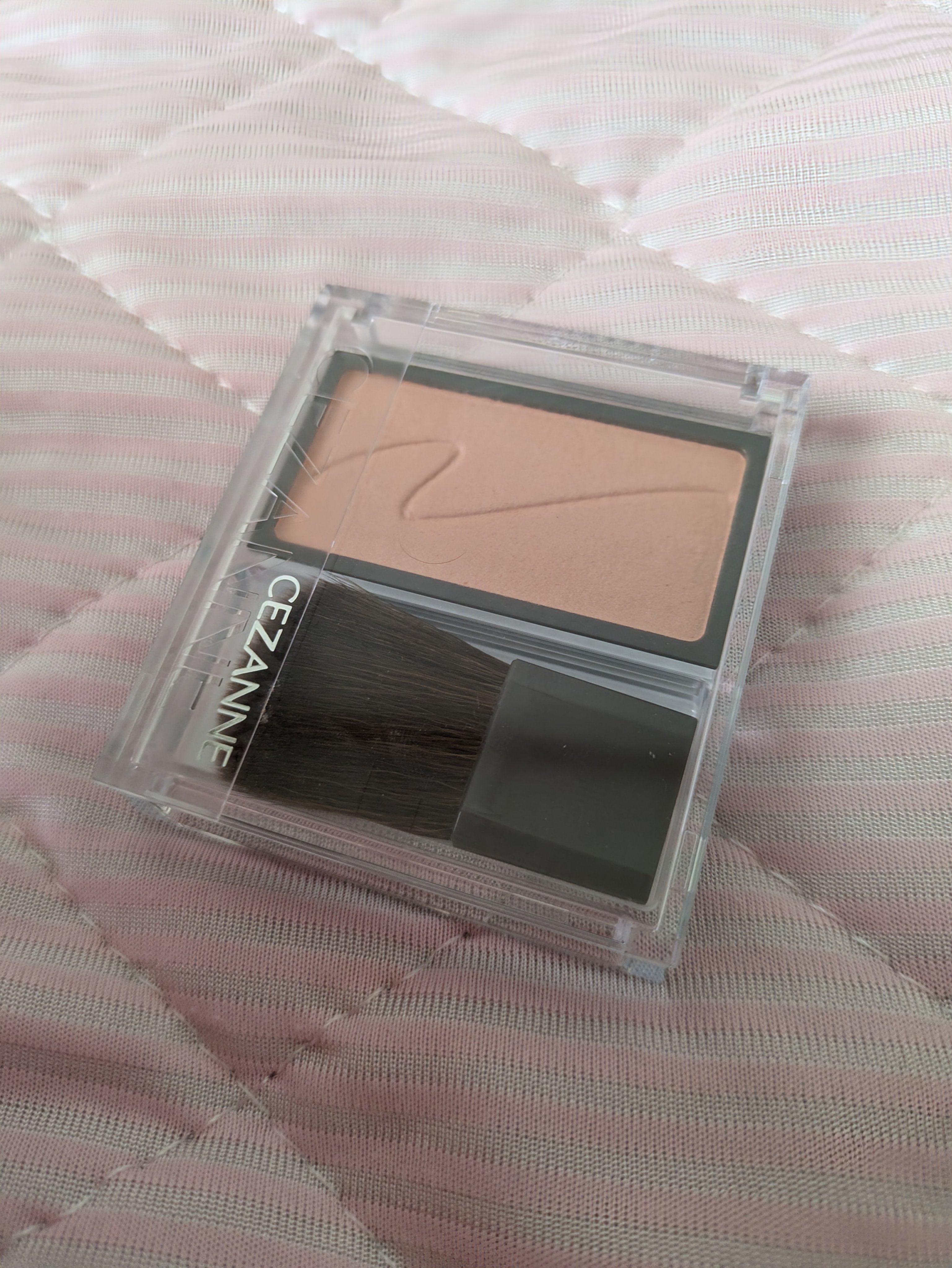 チークブラッシュ/CEZANNE/パウダーチークを使ったクチコミ（1枚目）