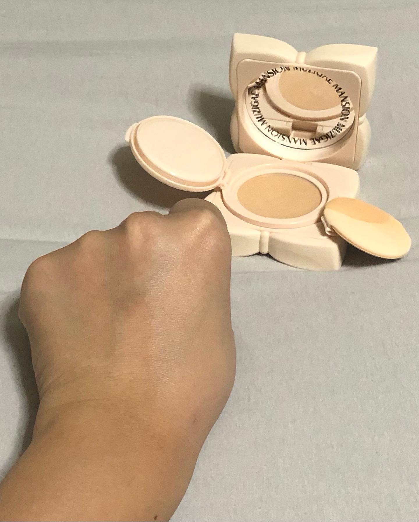 スリックウォータークッション/MUZIGAE MANSION/クッションファンデーションを使ったクチコミ（2枚目）