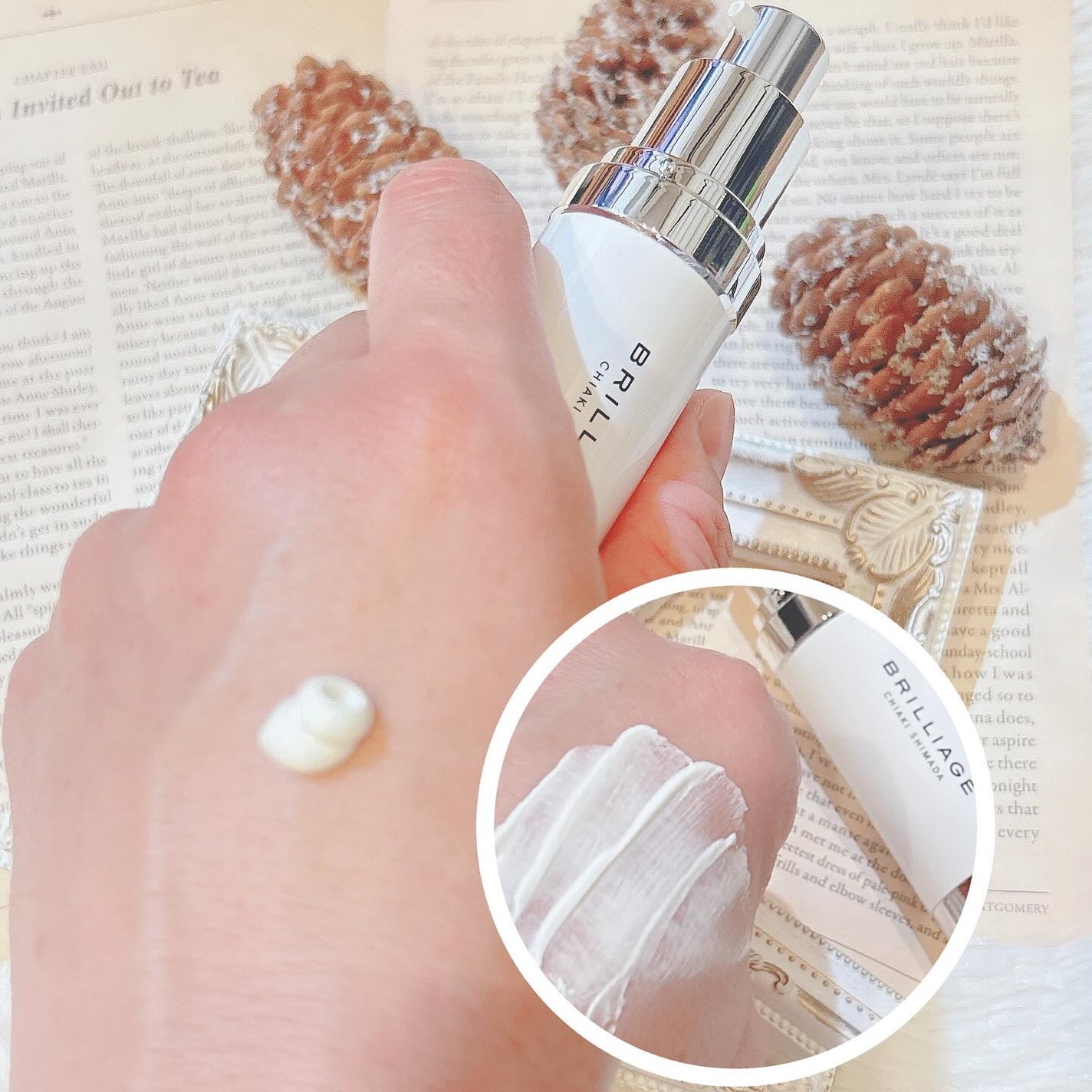 スキンプライマー UV プロテクター(フェイス&ボディ)/ブリリアージュ/化粧下地を使ったクチコミ(3枚目)