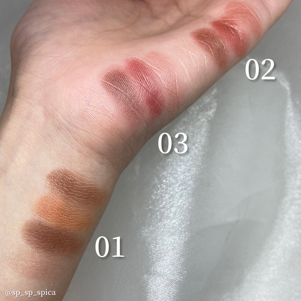 シルキースフレアイズ(マットタイプ)/キャンメイク/アイシャドウパレットを使ったクチコミ(3枚目)