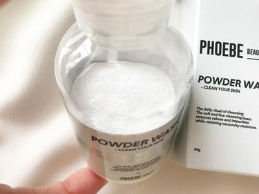 PHOEBE BEAUTY UP POWDER WASHのクチコミ「.
ーーーーーーーーーー
PHOEBE BEAUTY UP
（フィービービューティーアップ）
.....」（2枚目）