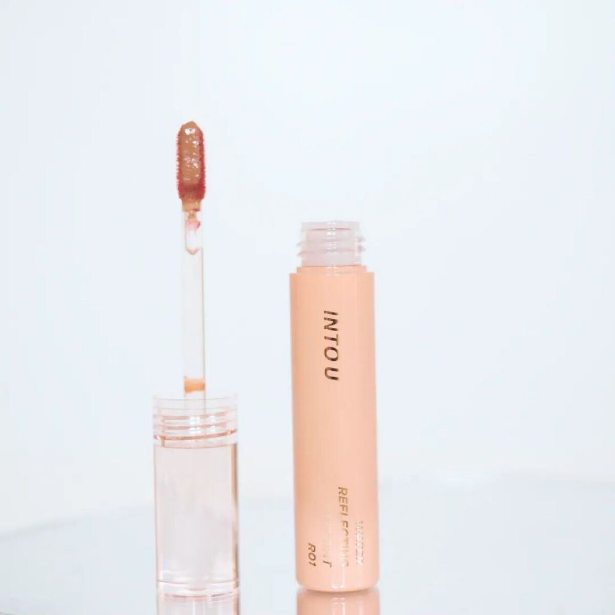 スーパーマットリップ＆チークマッド/INTO U/口紅を使ったクチコミ（3枚目）