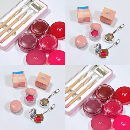 リップアンドチーク ブラーリープリンポット/fwee/口紅を使ったクチコミ(5枚目)