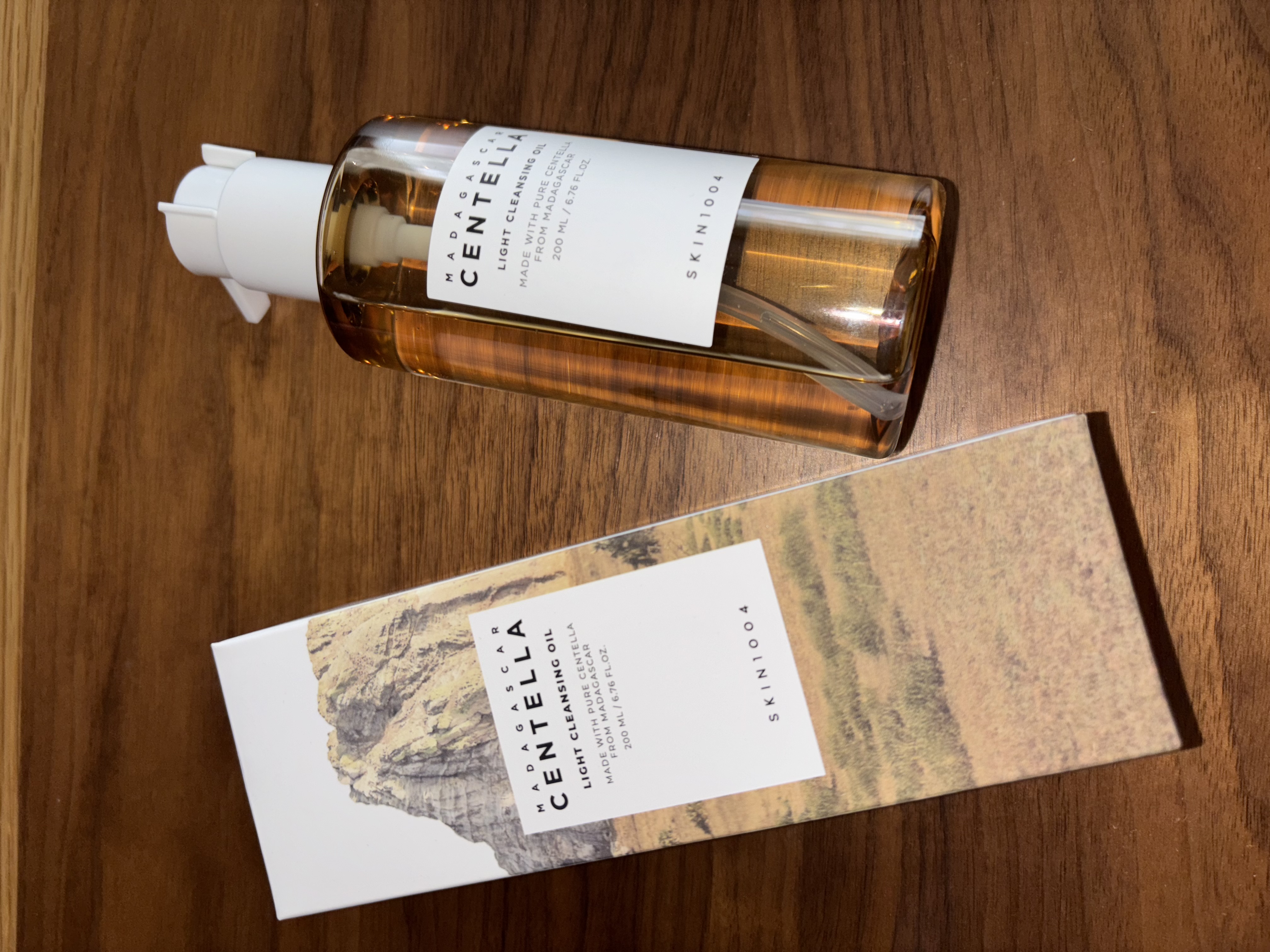 センテラ ライトクレンジングオイル/SKIN1004/オイルクレンジングを使ったクチコミ（1枚目）