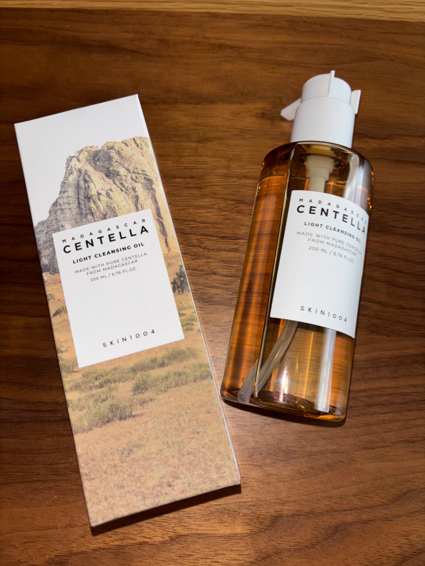 センテラ ライトクレンジングオイル/SKIN1004/オイルクレンジングを使ったクチコミ(1枚目)