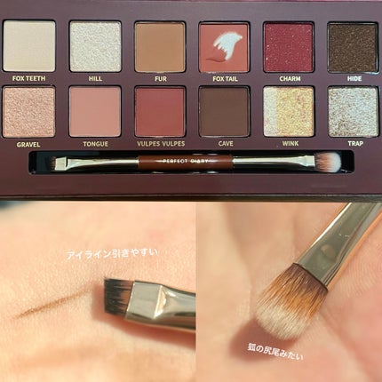 エクスプローラ12色 動物アイシャドウパレット/PERFECT DIARY/アイシャドウパレットを使ったクチコミ(2枚目)