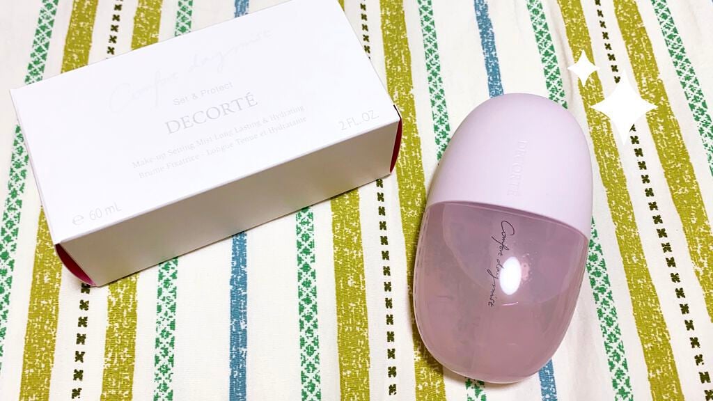 コンフォート デイミスト セット&プロテクト/DECORTÉ/ミスト状化粧水を使ったクチコミ(1枚目)