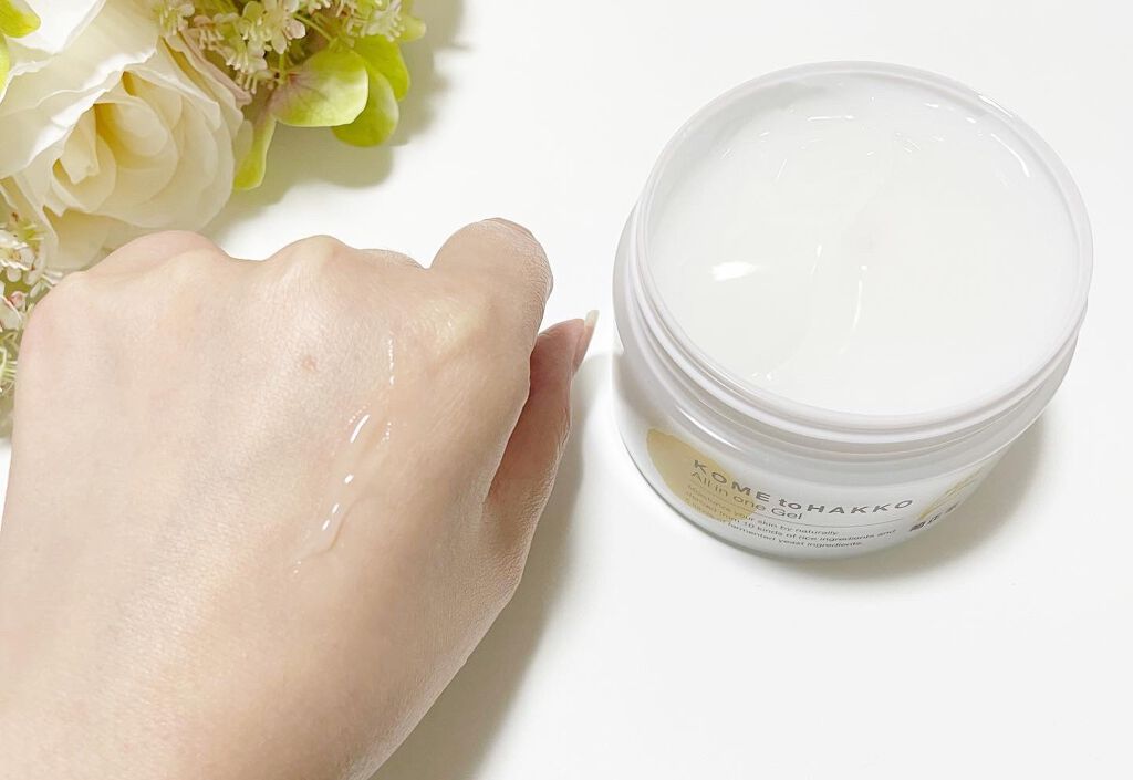 米と発酵 オールインワンジェル/菊正宗/オールインワン化粧品を使ったクチコミ（2枚目）