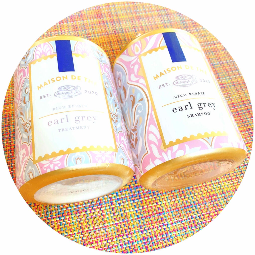 リッチリペア シャンプー/トリートメント/MAISON DE THÉ/市販シャンプーを使ったクチコミ(1枚目)