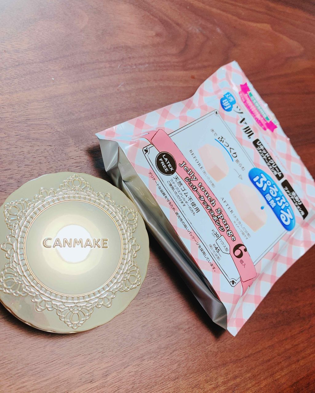 【旧品】マシュマロフィニッシュパウダー/キャンメイク/プレストパウダーを使ったクチコミ（1枚目）