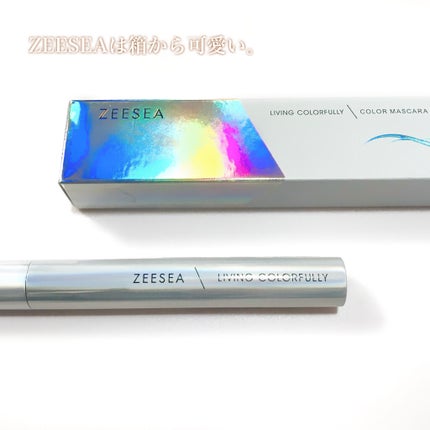ダイヤモンドシリーズ カラーマスカラ/ZEESEA/マスカラを使ったクチコミ(3枚目)
