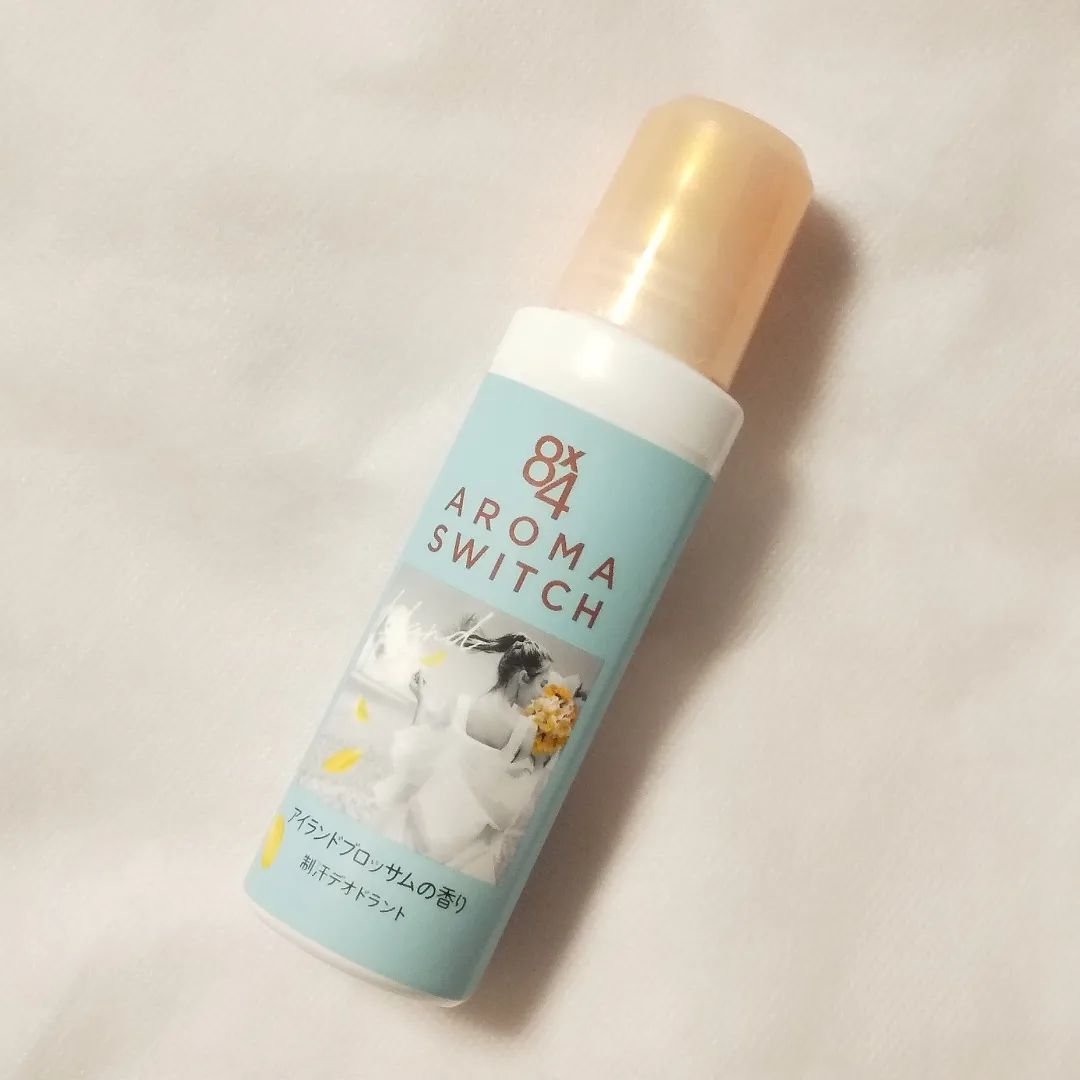 8x4 アロマスイッチ ロールオン アイランドブロッサムの香り/８ｘ４/デオドラント・制汗剤を使ったクチコミ（1枚目）