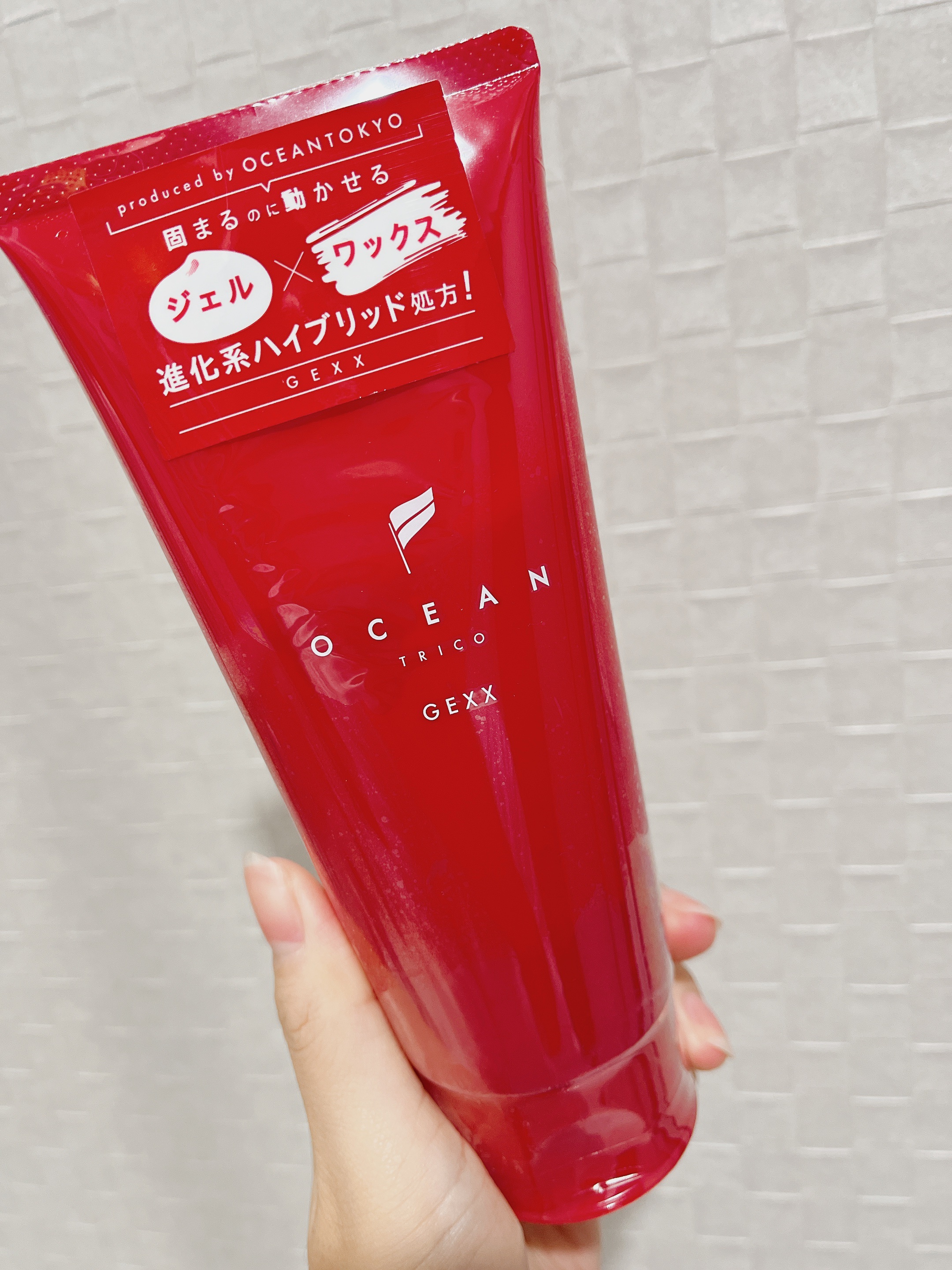 オーシャントリコヘアスタイリングジェックス/OCEAN TRICO/ヘアジェルを使ったクチコミ（1枚目）