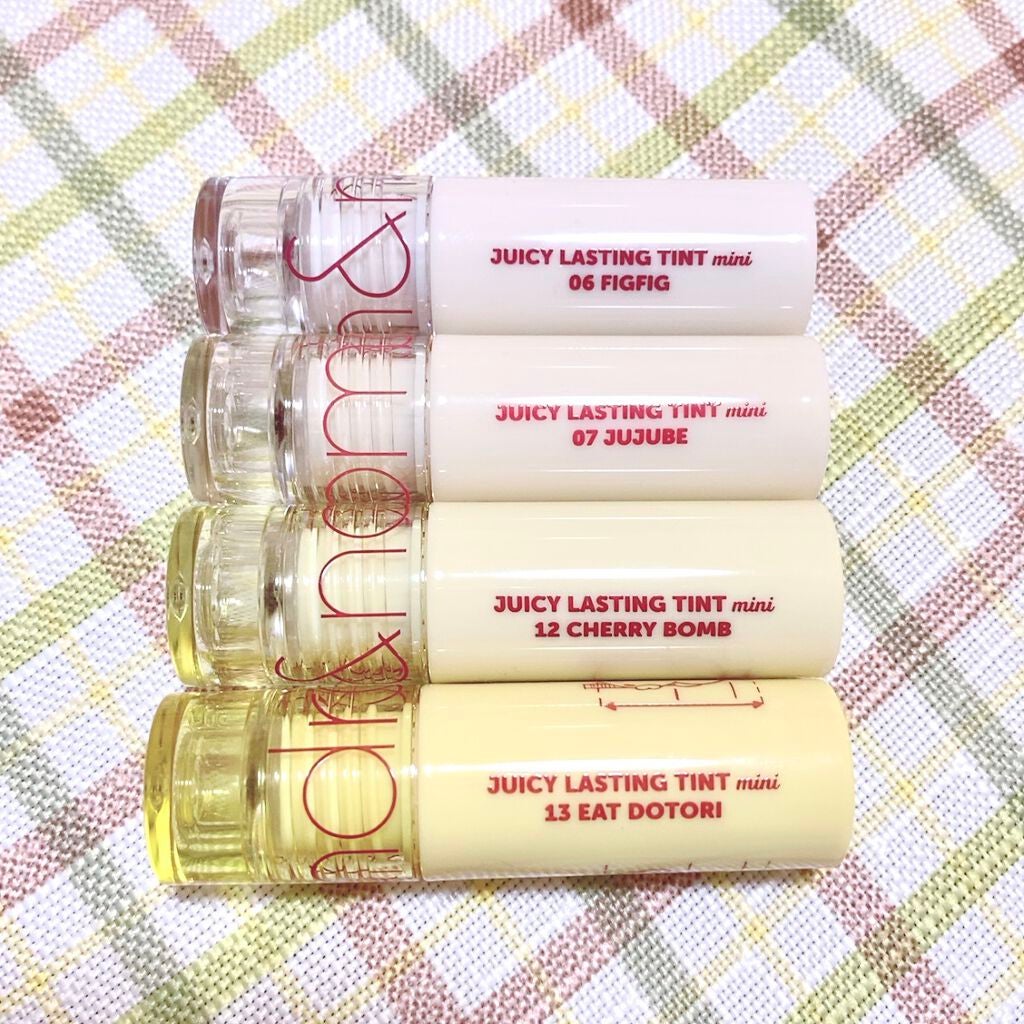 ジューシーラスティングティント/rom&nd/リップティントを使ったクチコミ(6枚目)