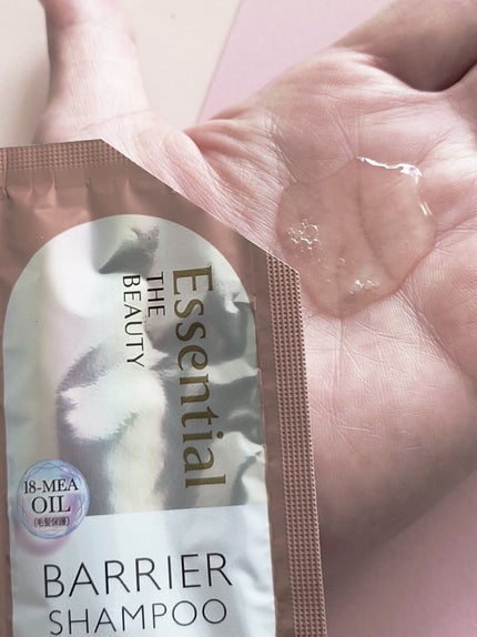 ザビューティ 髪のキメ美容素髪を守る バリアシャンプー/コンディショナー/エッセンシャル/シャンプー・コンディショナーを使ったクチコミ(5枚目)