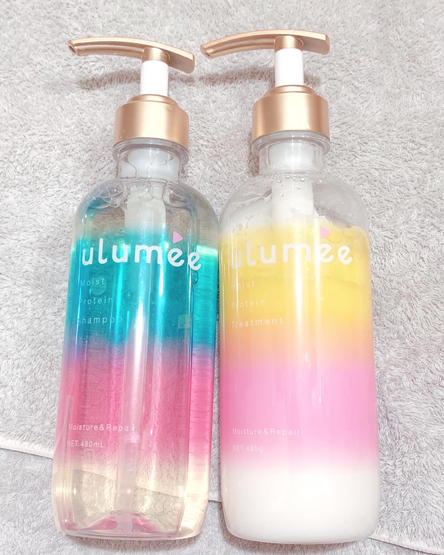 モイストプロテインシャンプー/トリートメント/ulumee/市販シャンプーを使ったクチコミ（1枚目）