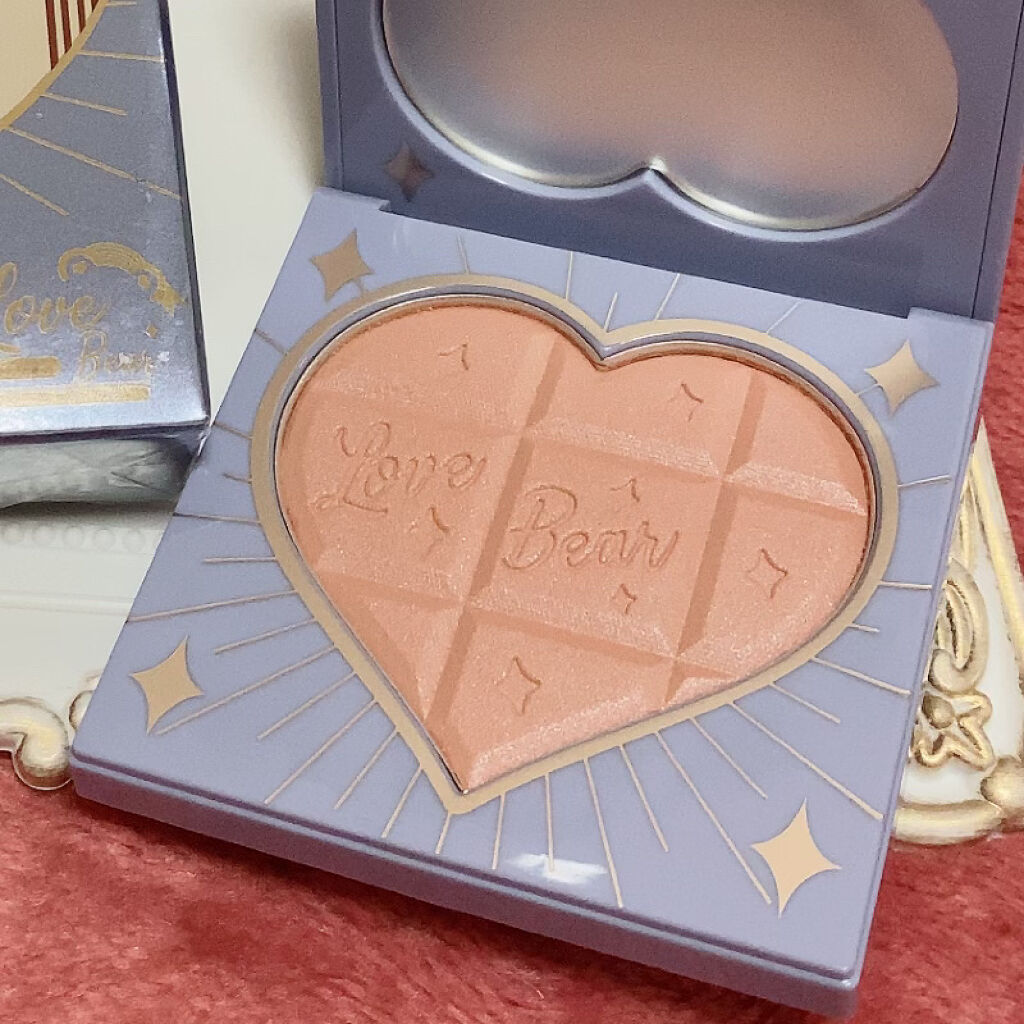 Love Bear ブラッシュ/FlowerKnows/パウダーチークを使ったクチコミ（2枚目）