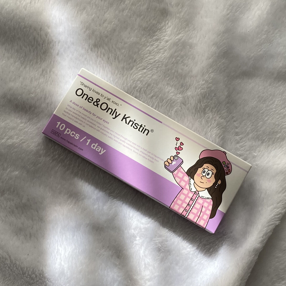 コレが噂のウォニョンレンズ🤍

こんにちは🌞

今日はウォニョンレンズで話題になったカラコンを紹介していこうと思います！！

それではスタート📢

Hapa kristin
One & Only Kristin
brown

スペック