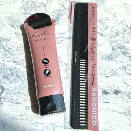 ハホニコハッピーライフ KESAKIREI トリートメントのクチコミ「女性の髪で1番傷んでいるのは毛先。
その毛先のケアとして、美容師さんが考えたのがこちらのケサキ.....」(1枚目)