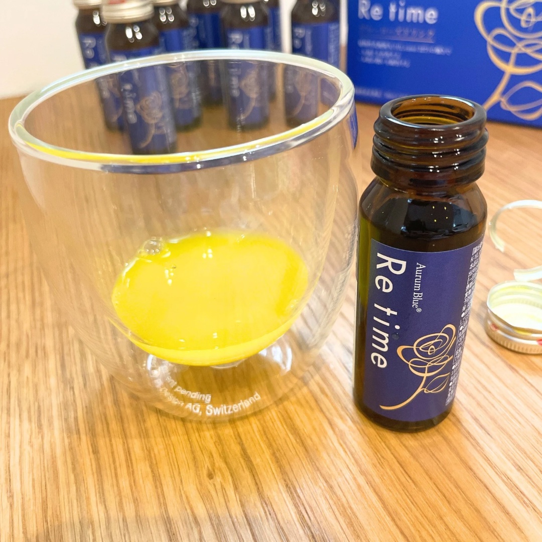 Re time ブルーローズドリンク/オーラムブルー/美容ドリンクを使ったクチコミ（2枚目）