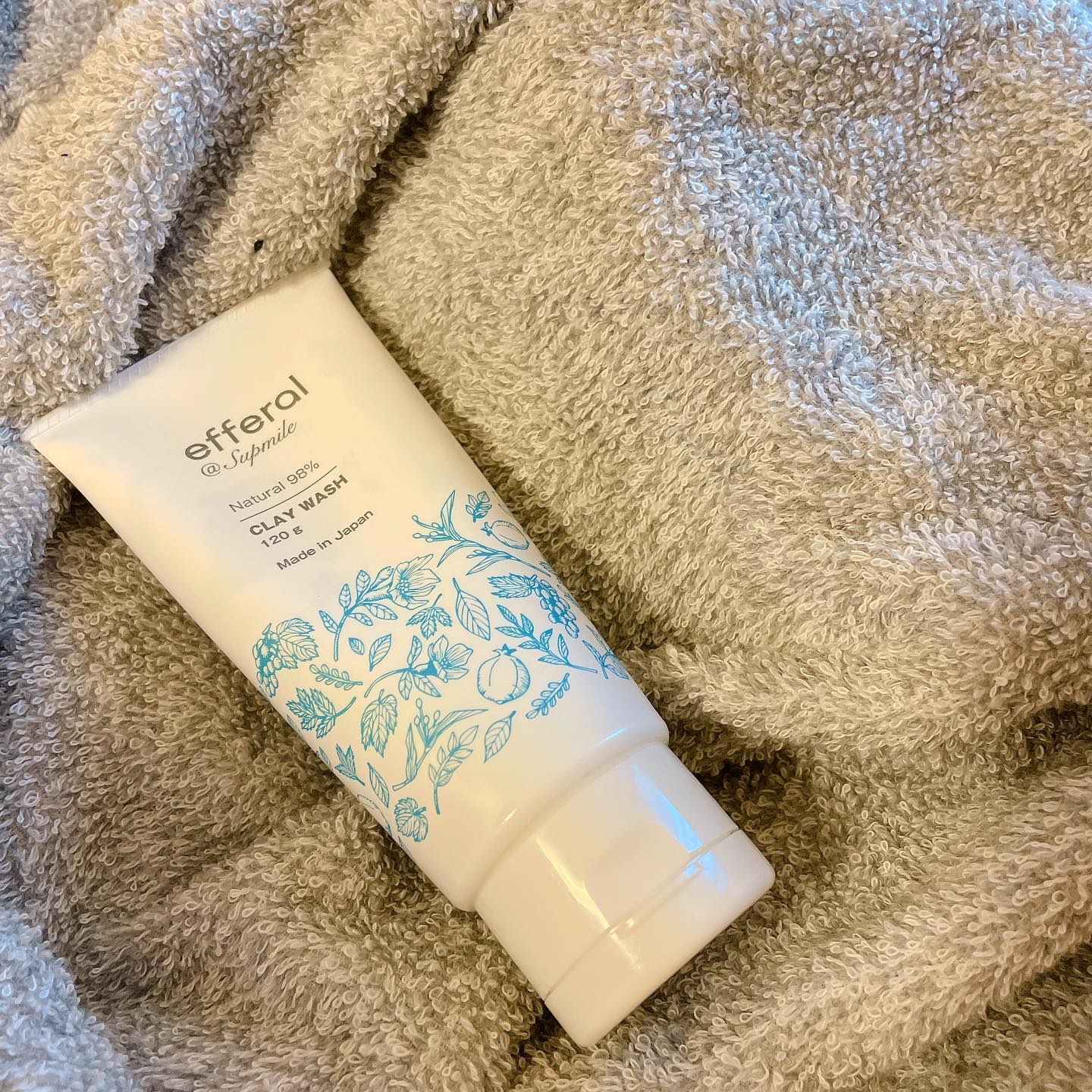 クレイウォッシュ/efferal/洗顔フォームを使ったクチコミ（1枚目）
