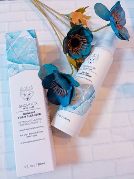クーリング フォーム クレンザー/SNOW FOX SKINCARE/洗顔フォームを使ったクチコミ(1枚目)